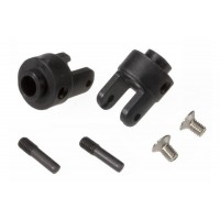 Differential output yokes, black (2)/ 3x5mm countersunk screws (2)/ screw pin (2)