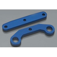 Bulkhead tie bars, front & rear, aluminum (blue-anodized)
