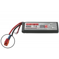 Li-Po 7,4В(2S) 4000mah 50C SoftCase Deans plug with LED charge status