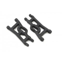 Elec. Rustler & Stampede Front Arms - Black